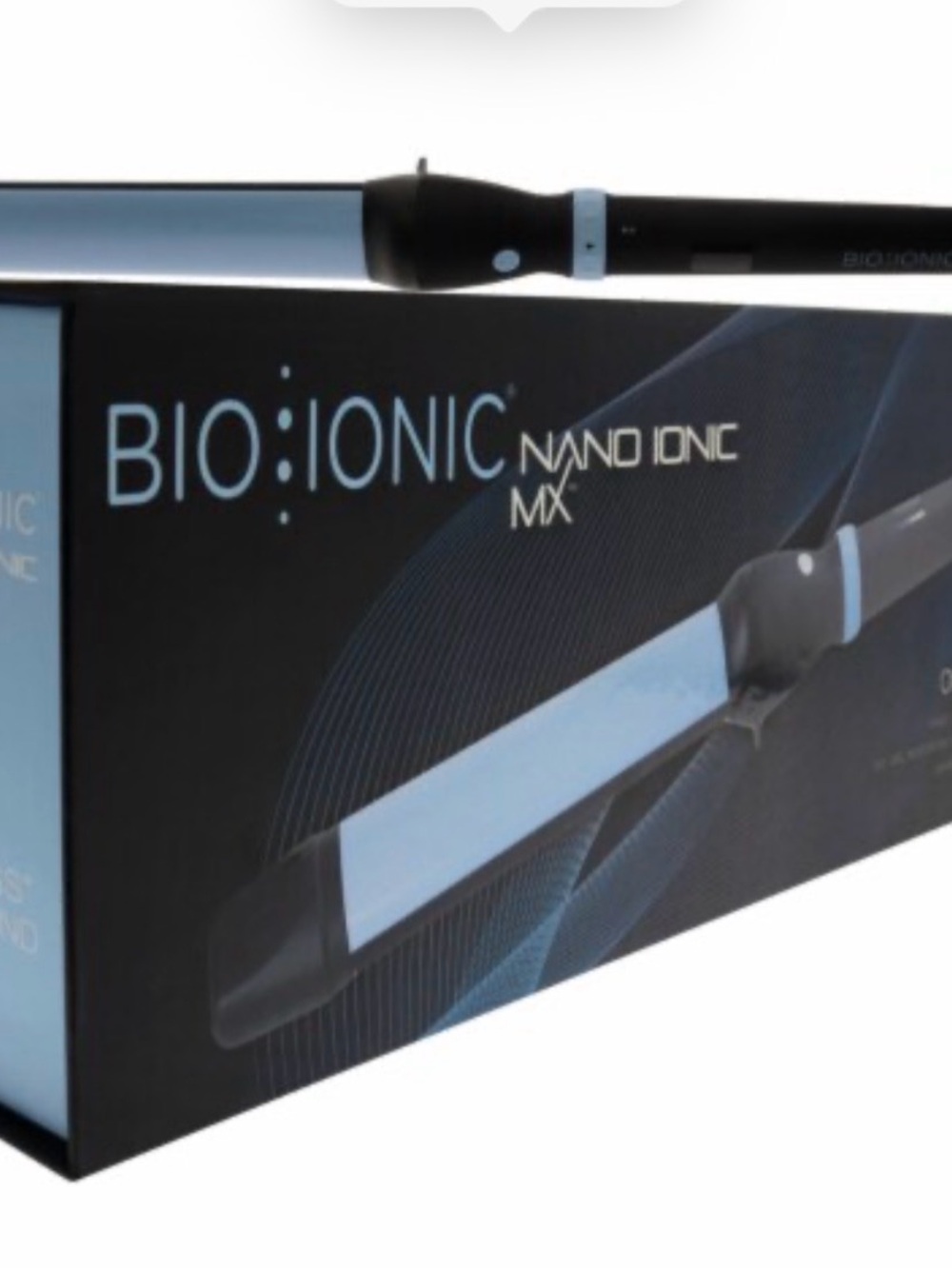 Bio Ionic Nano Ionic MX Light Blue Flat Iron